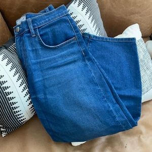 Current Elliott Barrel Crop Jeans